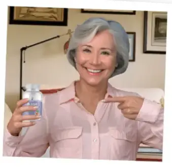 Happy customer talking about improved leg mobility