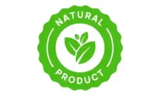 Natural ingredients formula badge